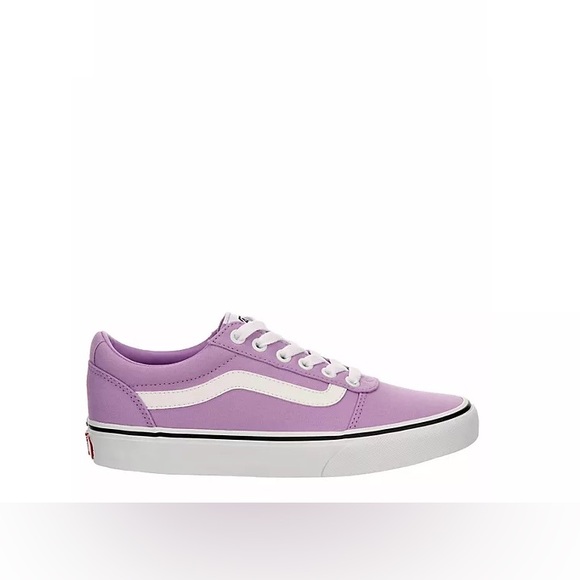 VANS WOMENS WARD SNEAKER - PURPLE - Picture 1 of 7